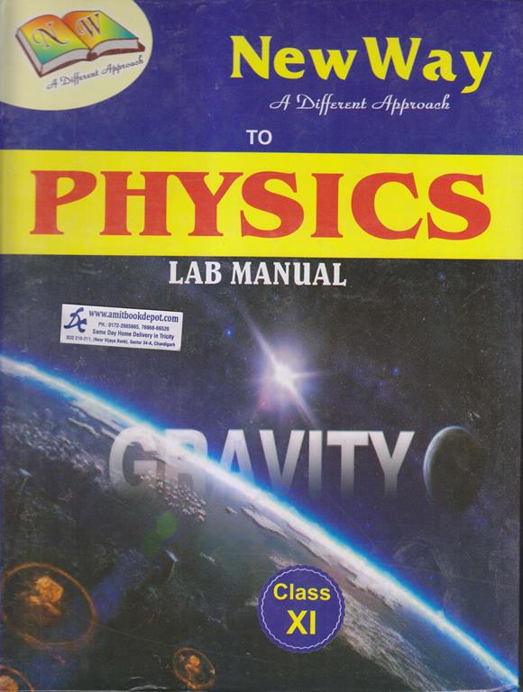 New Way A Different Approach to Physics Lab Manual for Class 11 - Latest for 2025-26 Examination. (Hardbound)