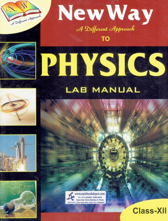 New Way A Different Approach to Physics Lab Manual for Class 12 - Latest for 2025-26 Examination. (Hardbound)