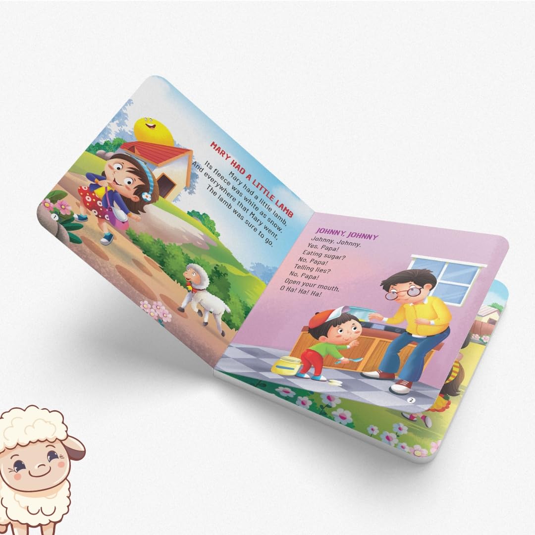 Maple My First Board Book of Nursery Rhymes - llustrated Classic Poems. Paperback