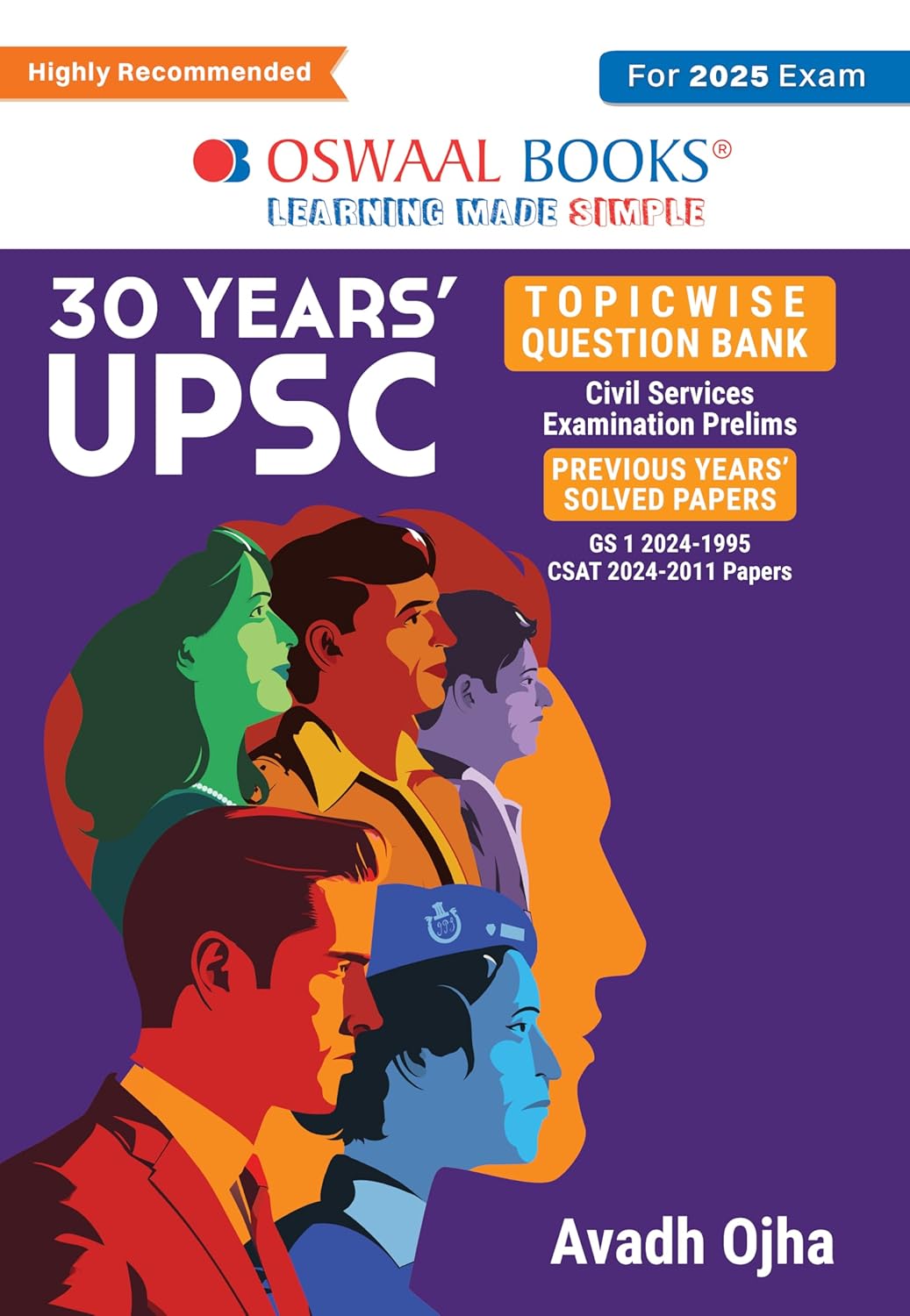 Oswaal 30 Years UPSC Civil Services Examination Prelims GS 1 (2024-1995) & CSAT 2023-2011 Papers Topicwise Solved Question - For 2025 Exam - Paperback