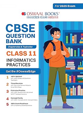 Oswaal CBSE Question Bank Information Practice For Class 11 - Latest for 2025 Board Exams