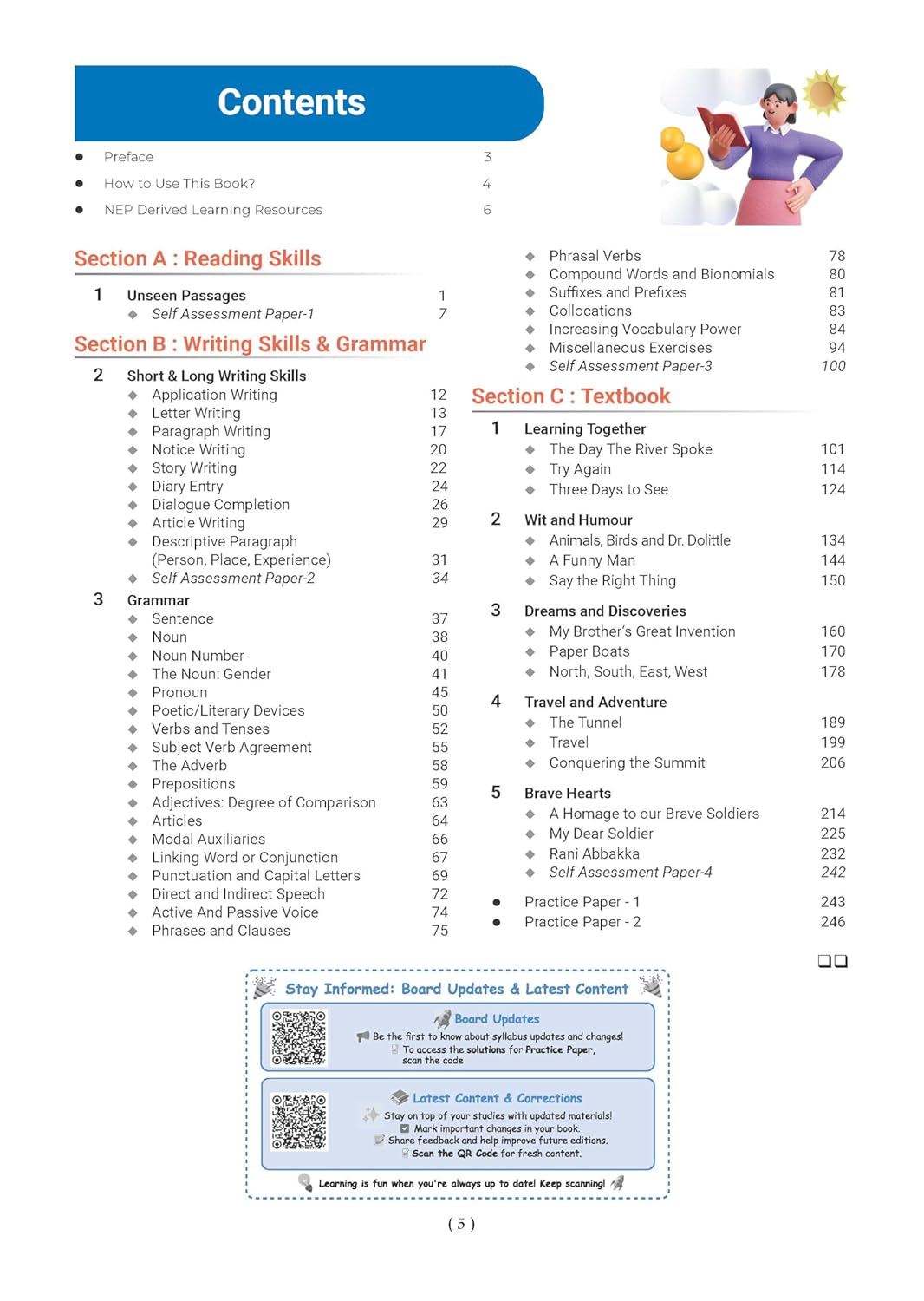 Oswaal CBSE & NCERT One for All Question Bank Math's, Science, Social Science & English - Set of 4 books - for Class 7 I Latest for 2026 Exam
