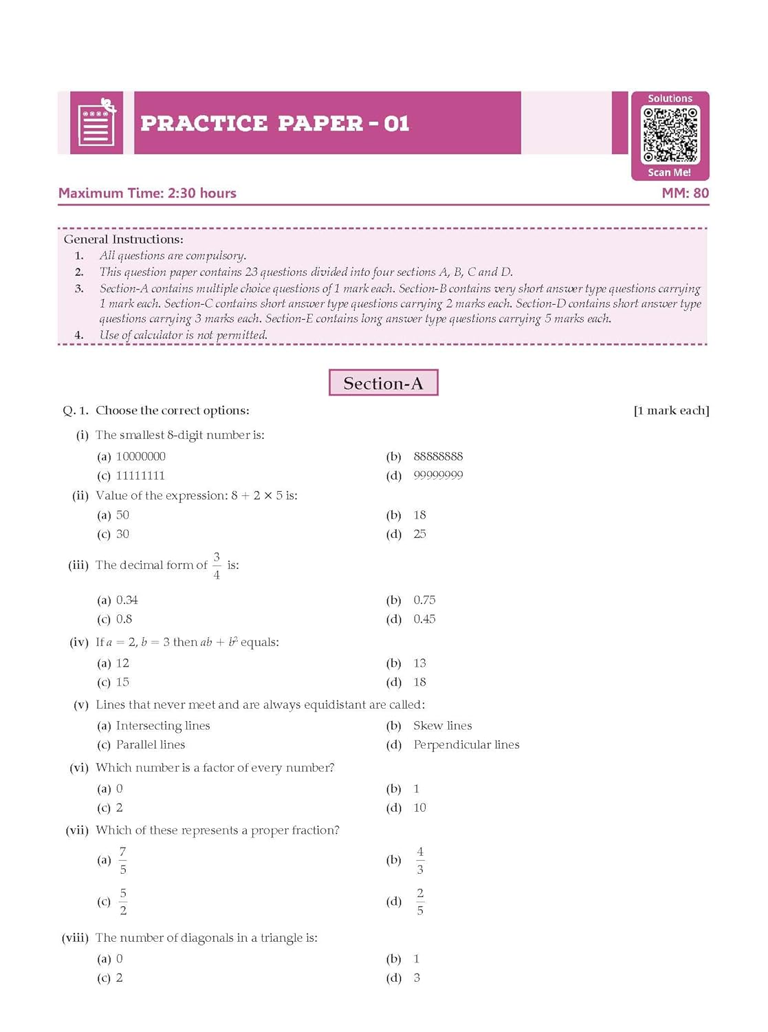 Oswaal CBSE & NCERT One for All Question Bank Math's, Science, Social Science & English - Set of 4 books - for Class 7 I Latest for 2026 Exam