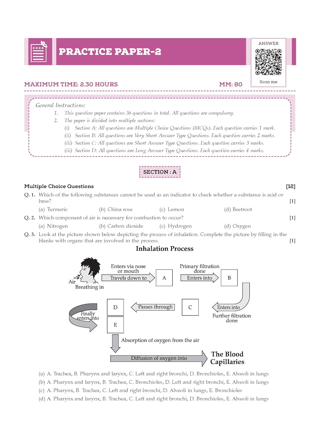 Oswaal CBSE & NCERT One for All Question Bank Math's, Science, Social Science & English - Set of 4 books - for Class 7 I Latest for 2026 Exam