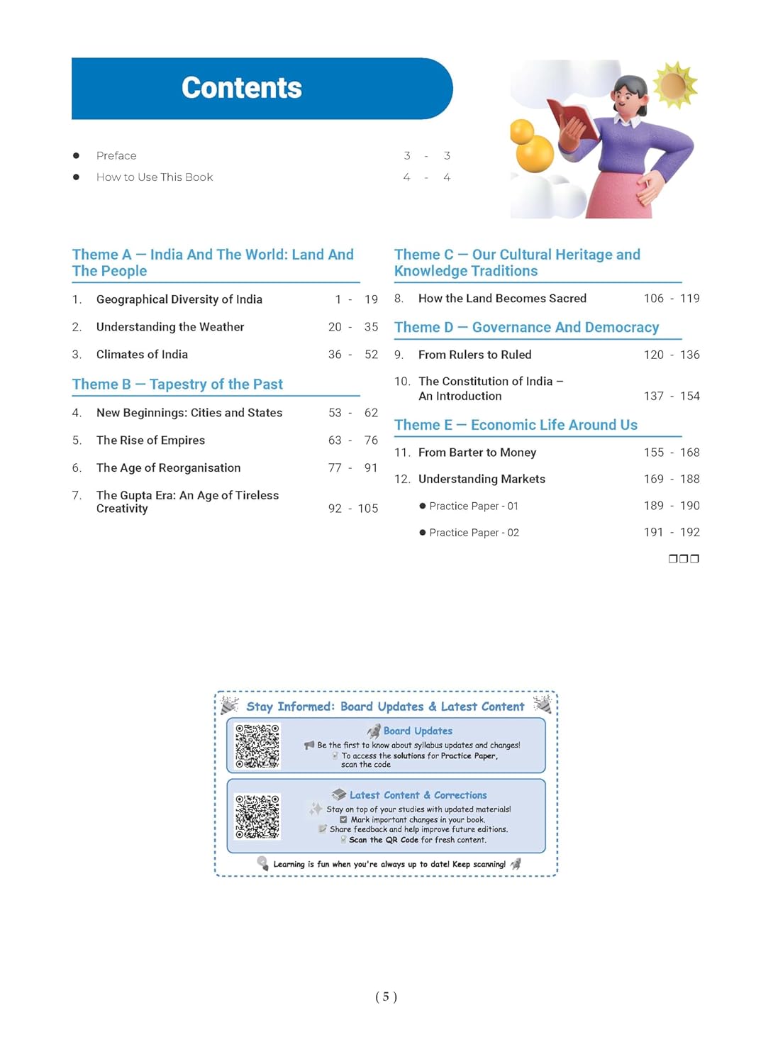 Oswaal CBSE & NCERT One for All Question Bank Math's, Science, Social Science & English - Set of 4 books - for Class 7 I Latest for 2026 Exam