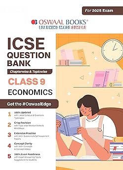 Oswaal ICSE Question Bank Economics For Class 9 - Latest for 2024-25 Session