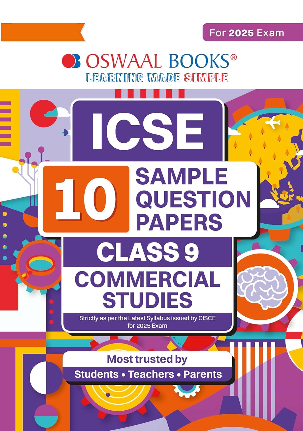 Oswaal ICSE Sample Question Papers Commercial Studies For Class 9 - Latest for 2025 Board Exam's