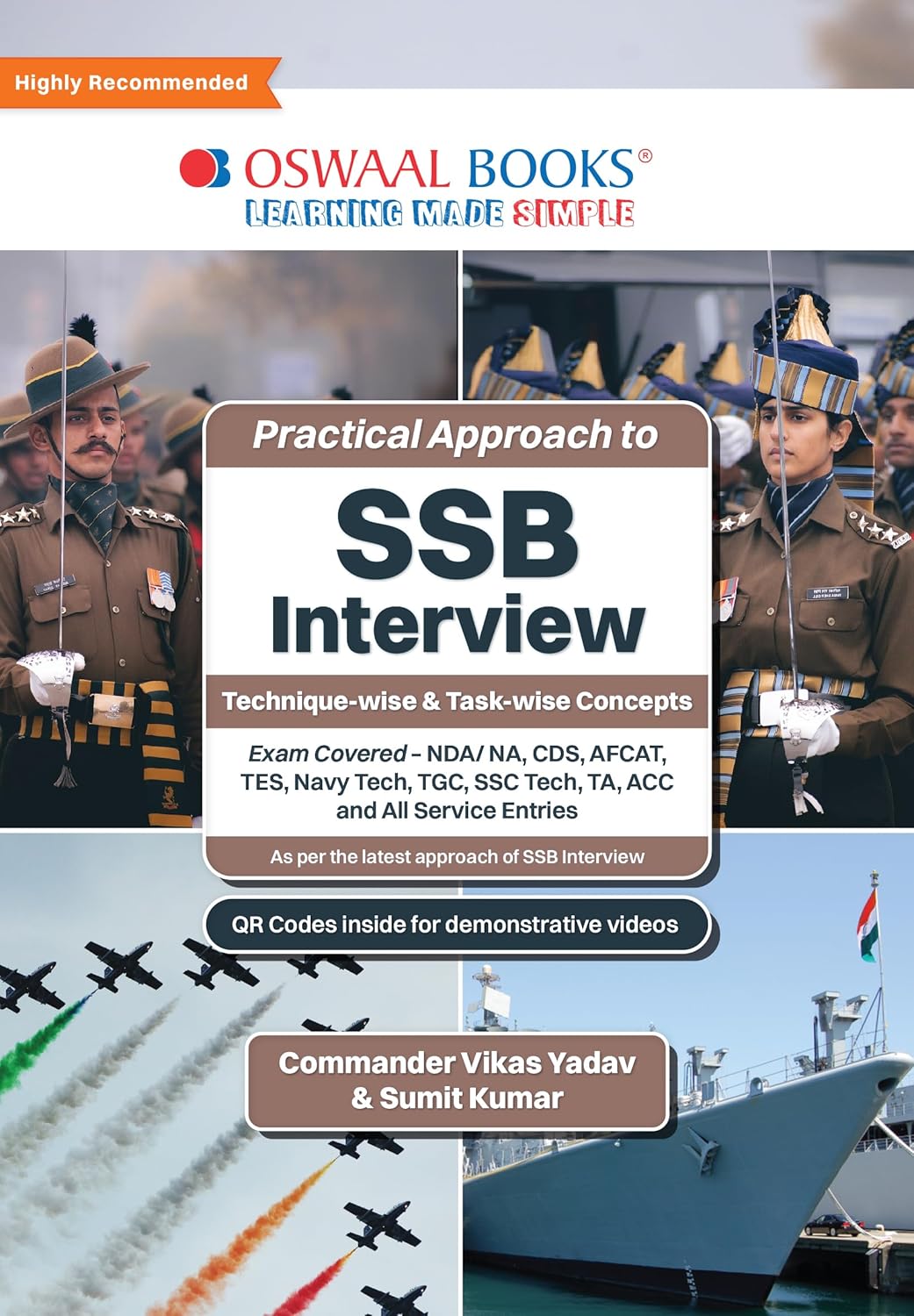 Oswaal Practical Approach to SSB Interview - by Cdr Vikas Yadav & Sumit Kumar