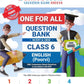 Oswaal CBSE & NCERT One for All Question Bank Math's, Science, Social Science & English - Set of 4 books - for Class 6 I Latest for 2026 Exam
