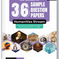 Oswal Gurukul ISC 36 Sample Question Papers for Humanities Stream Class 12 - Latest for 2026 Examination