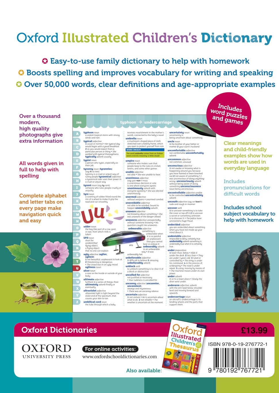 Oxford Illustrated Children's Dictionary. Paperback