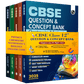 Physics Wallah (PW) CBSE Question & Concept Bank Mathematics, Physics, Chemistry, Biology & English Core Class 12 - Set of 5 Books - Latest For 2025 Examination