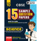 Physics Wallah (PW) CBSE 15 Sample Question Papers English, Science and Math's (Standard) for Class 10 - Set of 3 Books - Latest For 2026 Examination - Paperback