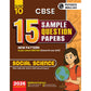 Physics Wallah (PW) CBSE 15 Sample Question Papers Social Science for Class 10 -  Latest For 2026 Examination - Paperback