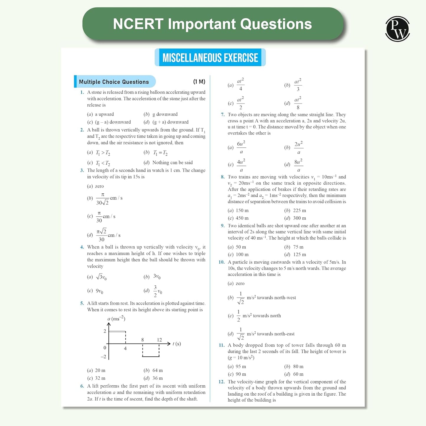 Physics Wallah (PW) CBSE Question & Concept Bank (QCB) Physics, Chemistry & Biology for Class 11 - Set of 3 Books - Chapter-wise and Topic-wise Solved Questions with Competency Based Question - for 2026 Examination