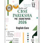 Together with CBSE Pariksha Pre-Board Papers English Core for Class 12 - Latest For 2026 Session - Paperback
