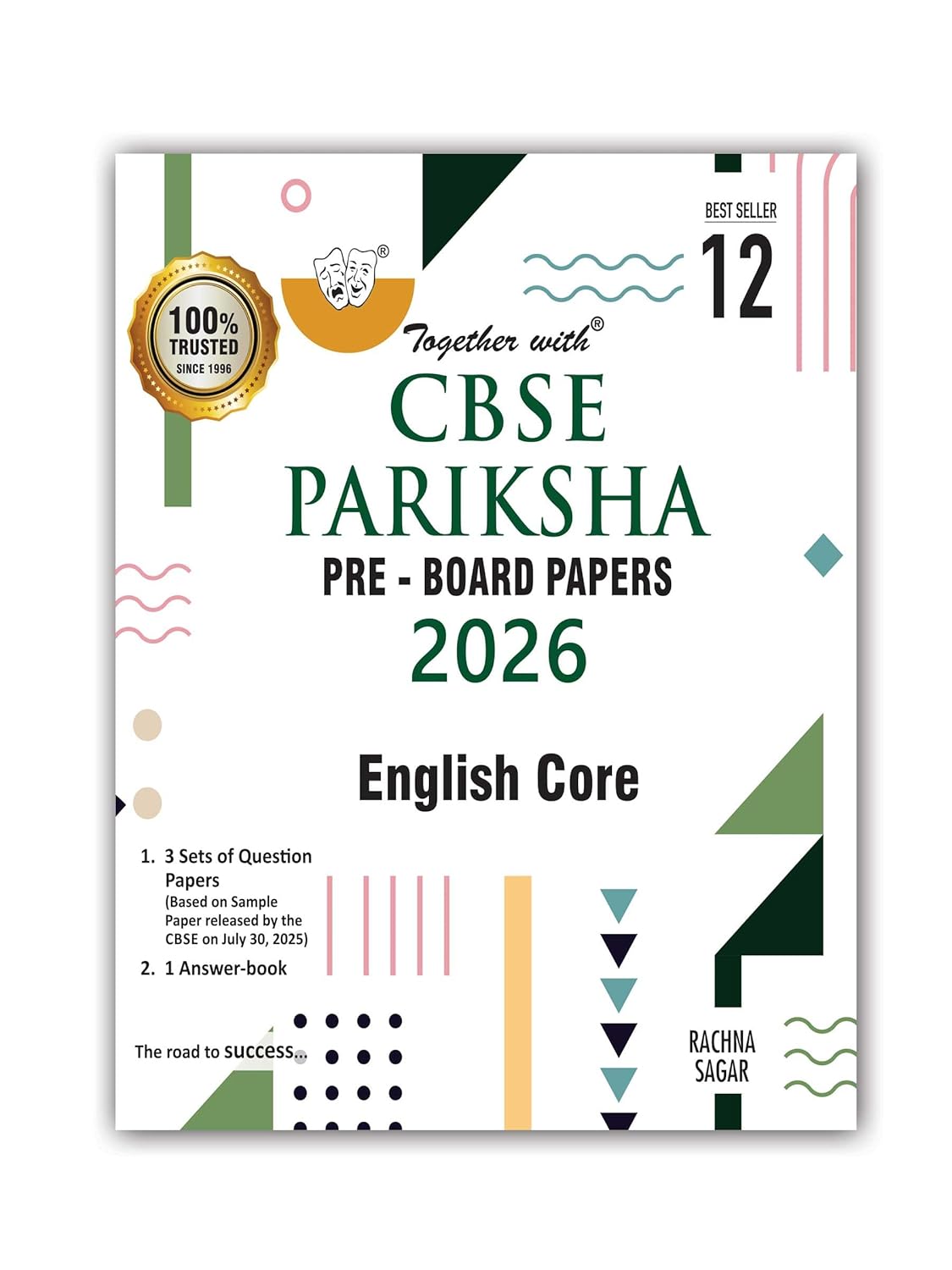 Together with CBSE Pariksha Pre-Board Papers English Core for Class 12 - Latest For 2026 Session - Paperback