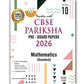 Together with CBSE Pariksha Pre-Board Papers Mathematics (Standard) for Class 10 - Latest For 2026 Session - Paperback