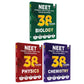 Physics Wallah (PW) 38 Years NEET Previous Year Solved Question Papers Physics, Chemistry and Biology (2025 - 1988) Chapterwise Topicwise Solutions For NEET Exam - Set of 3 Books - For 2026 Session