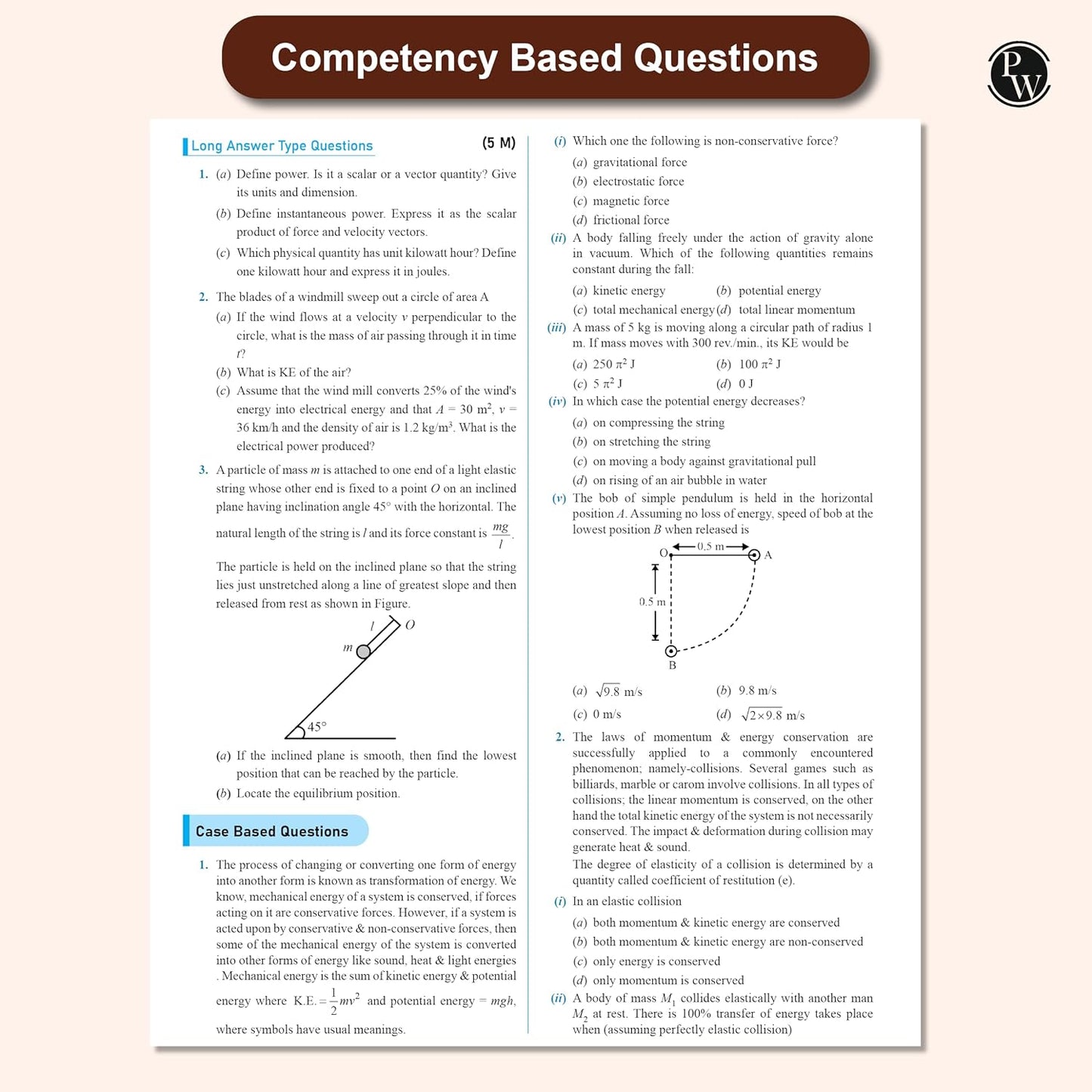 Physics Wallah (PW) CBSE Question & Concept Bank (QCB) Physics, Chemistry & Mathematics for Class 11 - Set of 3 Books - Chapter-wise and Topic-wise Solved Questions with Competency Based Question - for 2026 Examination
