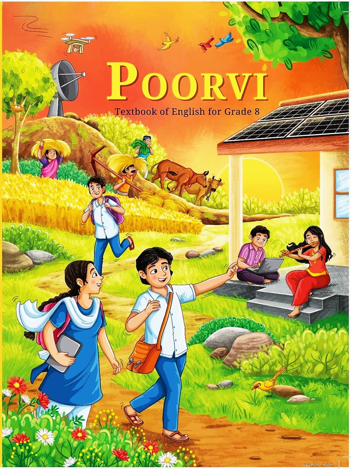 NCERT Poorvi Textbook of English for Class 8 (Code 873) - Latest Edition