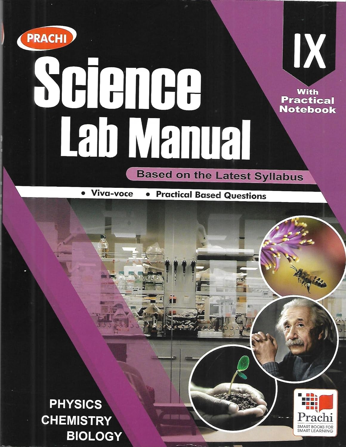 Prachi Science Lab Manual with Practical Notebook for Class 9 - For 2025 -26 Examination. Paperback