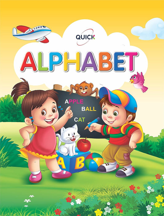Unique Quick Alphabet (Book to Learn & Practice English Alphabet ABC for 2-5 year old children)