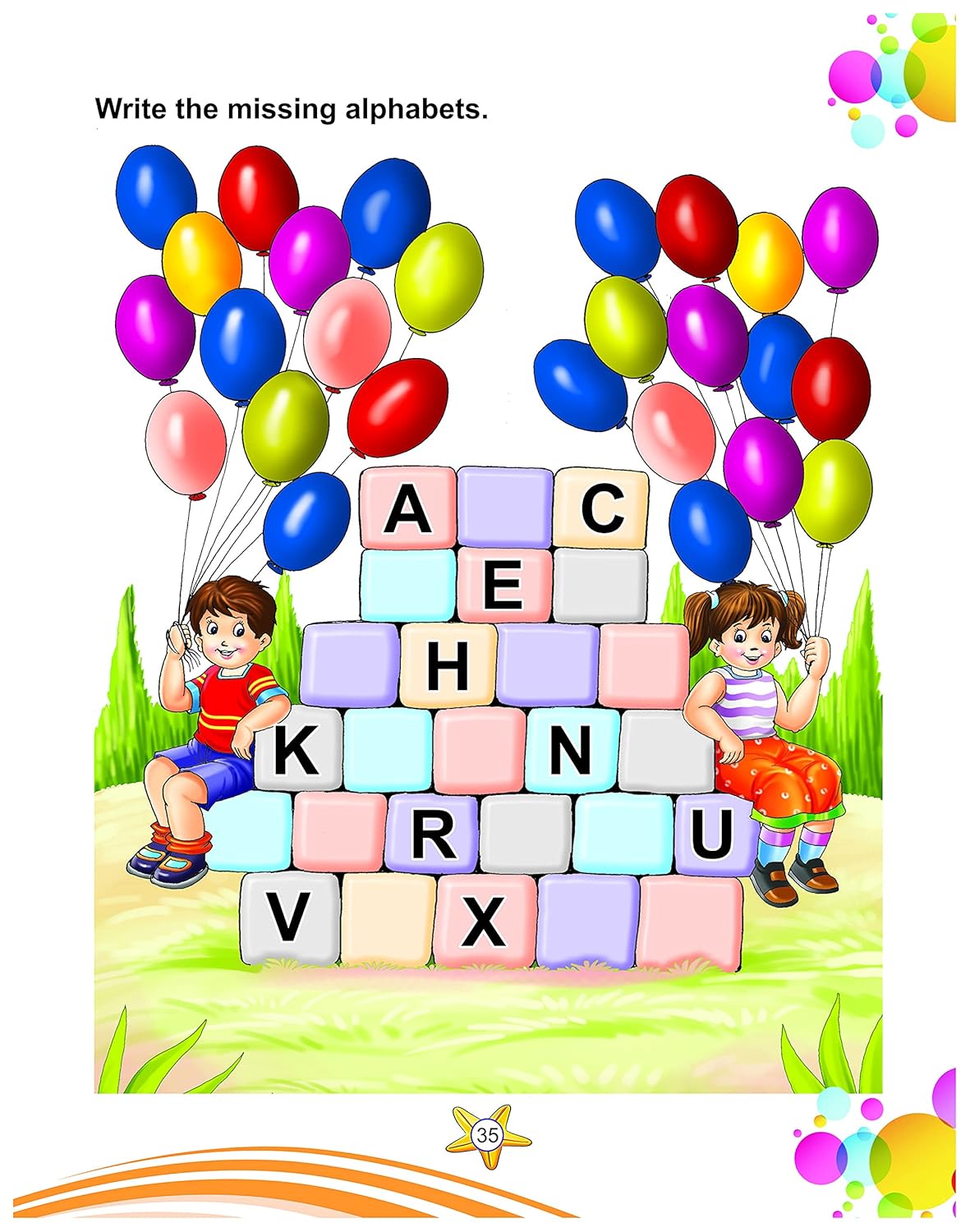 Unique Quick Alphabet (Book to Learn & Practice English Alphabet ABC for 2-5 year old children)