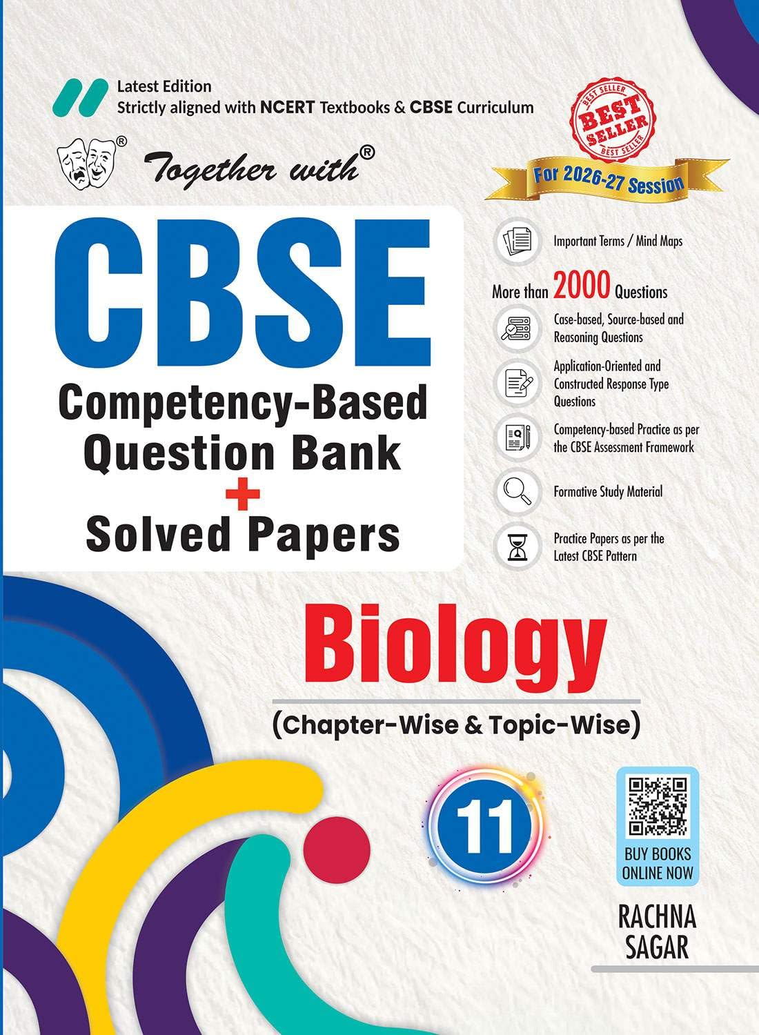 Together With CBSE Question Bank Biology For Class 11 - Latest for 2026-27 Session