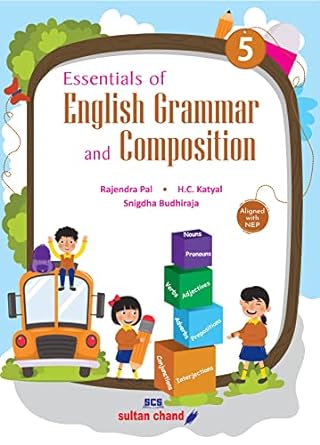 Sultan Chand Essential of English Grammar and Composition For Class 5 - Latest for 2024-25 Session