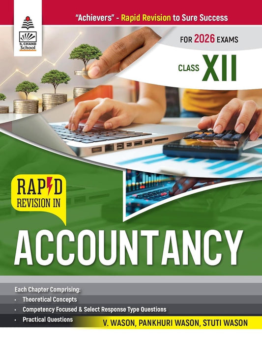 S Chand Rapid Revision in Accountancy for Class 12 - for 2026 Exams