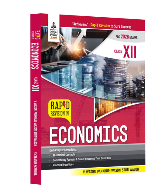 S Chand Rapid Revision in Economics for Class 12 - for 2026 Exams