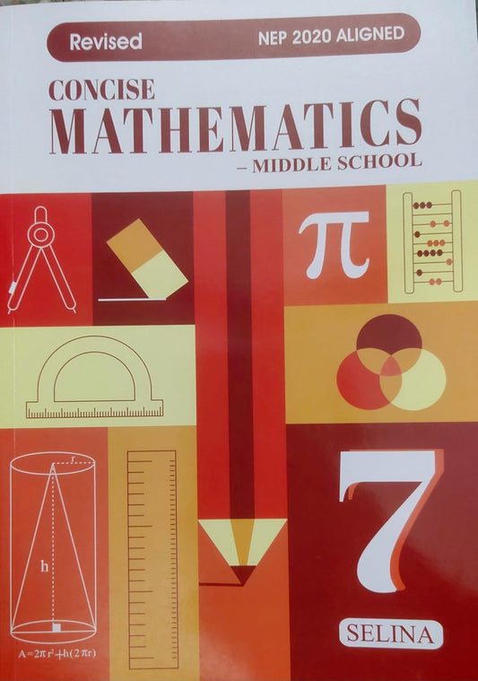 Selina Concise Mathematics For Class 7 - Latest for 2025-26 Session