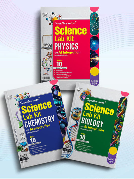 Together With Science Lab Kit (Physics + Chemistry + Biology) For Class 10 - Latest for 2026 Session. (Paperback)