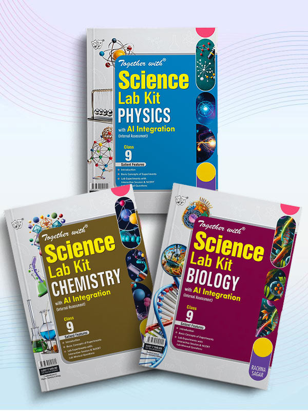 Together With Science Lab Kit (Physics + Chemistry + Biology) For Class 9 - Latest for 2026 Session. (Paperback)