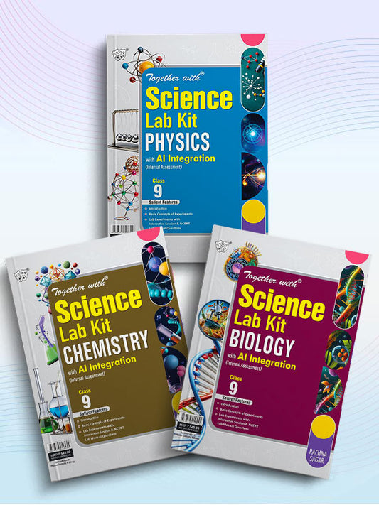 Together With Science Lab Kit (Physics + Chemistry + Biology) For Class 9 - Latest for 2026 Session. (Paperback)