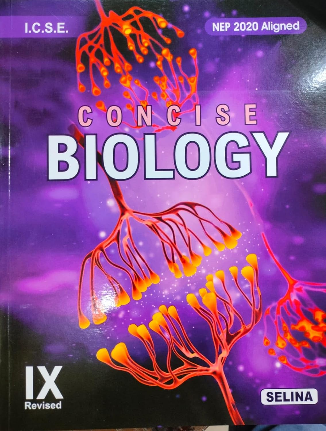 Selina ICSE Class 9 Concise Physics, Concise Chemistry, Concise Mathematics & Concise Biology - Combo of 4 books. Latest for 2027 Session. Paperback
