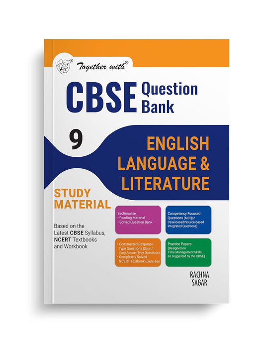 Together With English Language Literature Core CBSE Question Bank Class 9 Solved & Practice Papers Exam 2025 (Paperback)