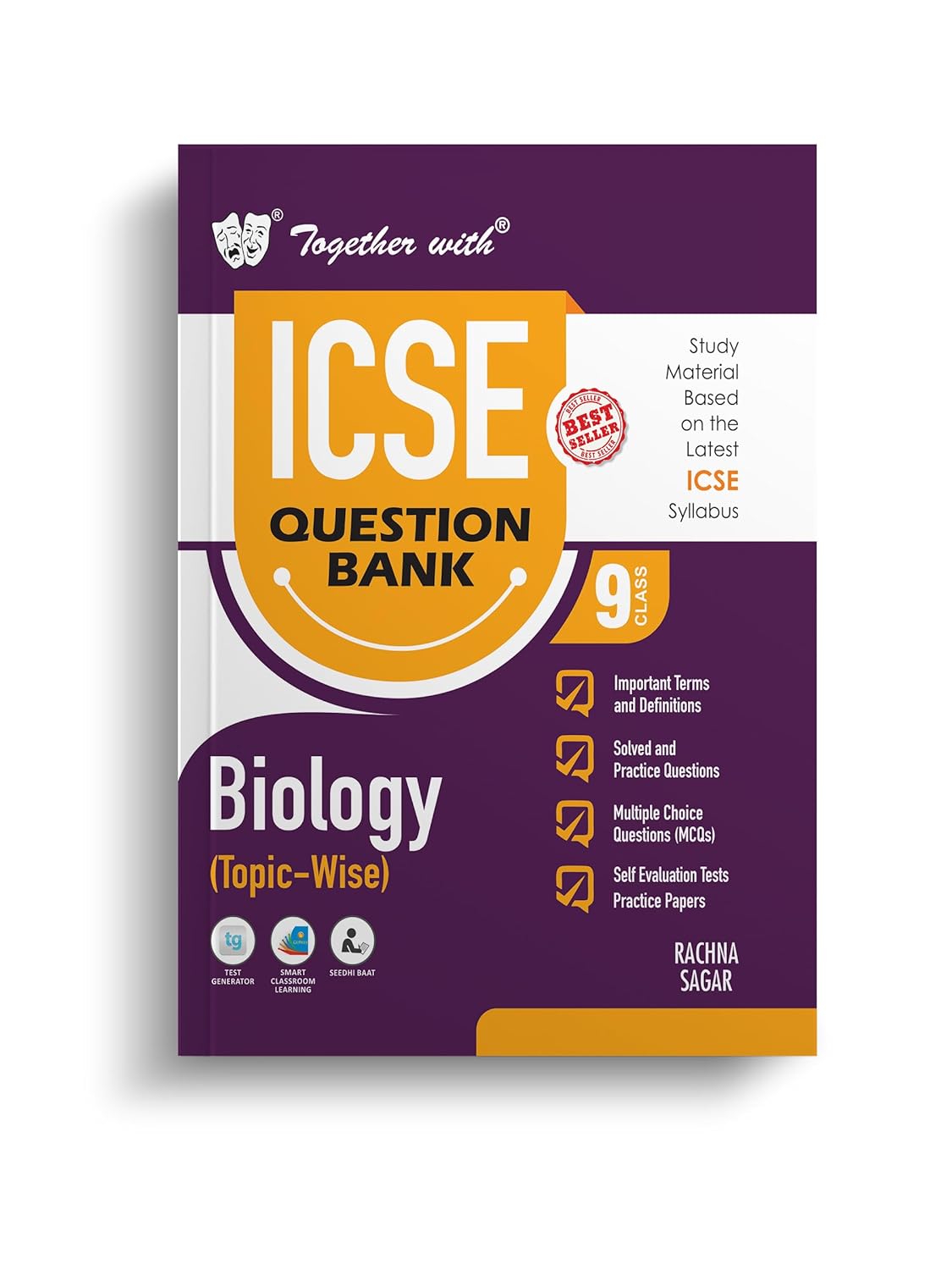 Together With Biology ICSE Question Bank Class 9 Solved & Practice Papers Exam 2025 (Paperback)