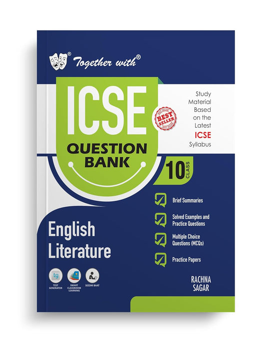 Together With English Literature ICSE Question Bank Class 10 Solved & Practice Papers Exam 2025 (Paperback)