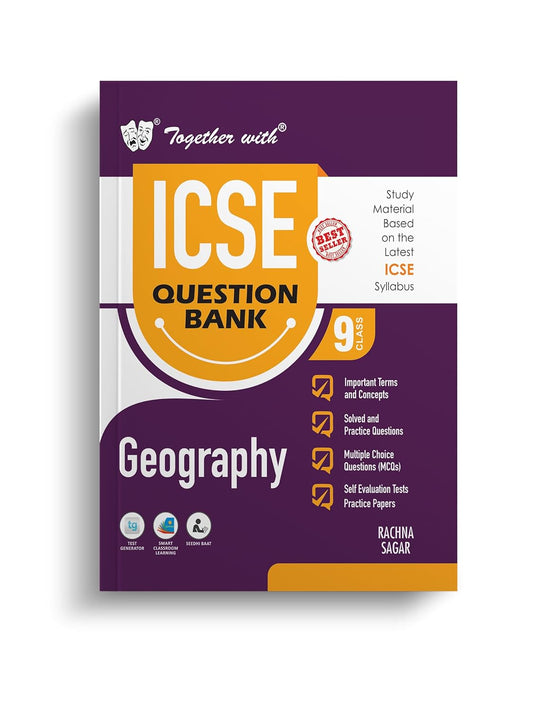 Together With Geography ICSE Question Bank Class 9 Solved & Practice Papers Exam 2025 (Paperback)