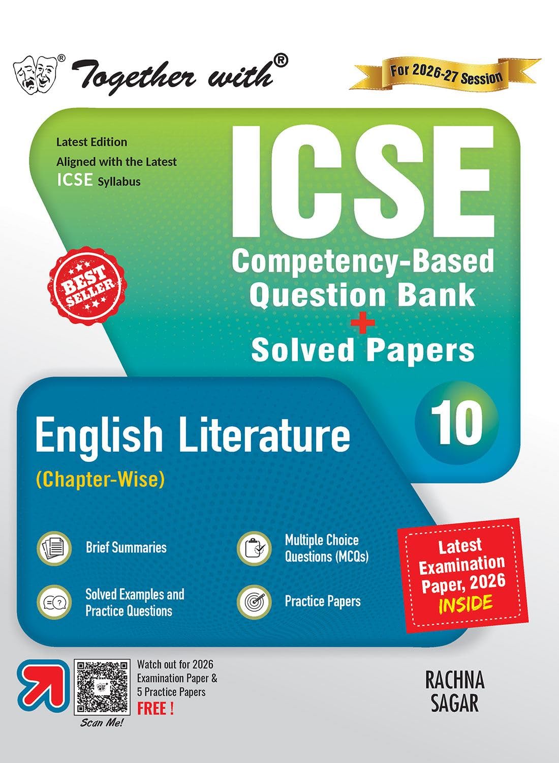 Together With ICSE Question Bank English Literature for Class 10 - Latest for 2027 Examination