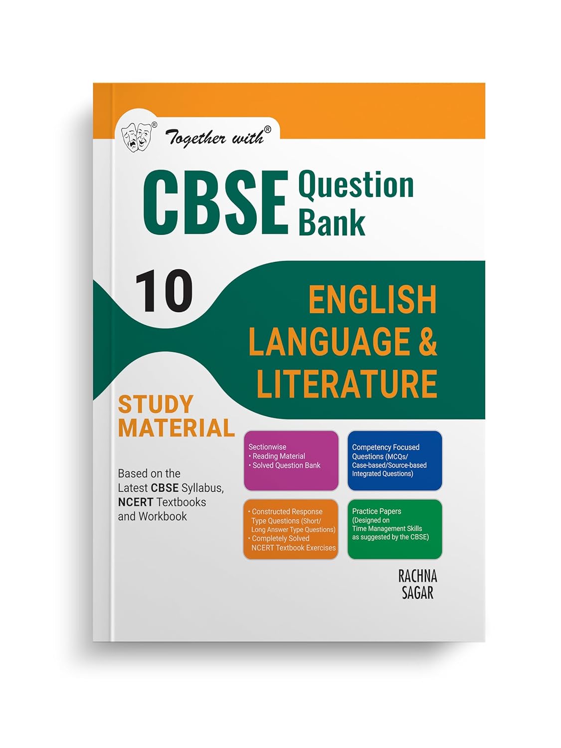 Together With English Language & Literature CBSE Question Bank Class 10 Solved & Practice Papers Exam 2025 (Paperback)