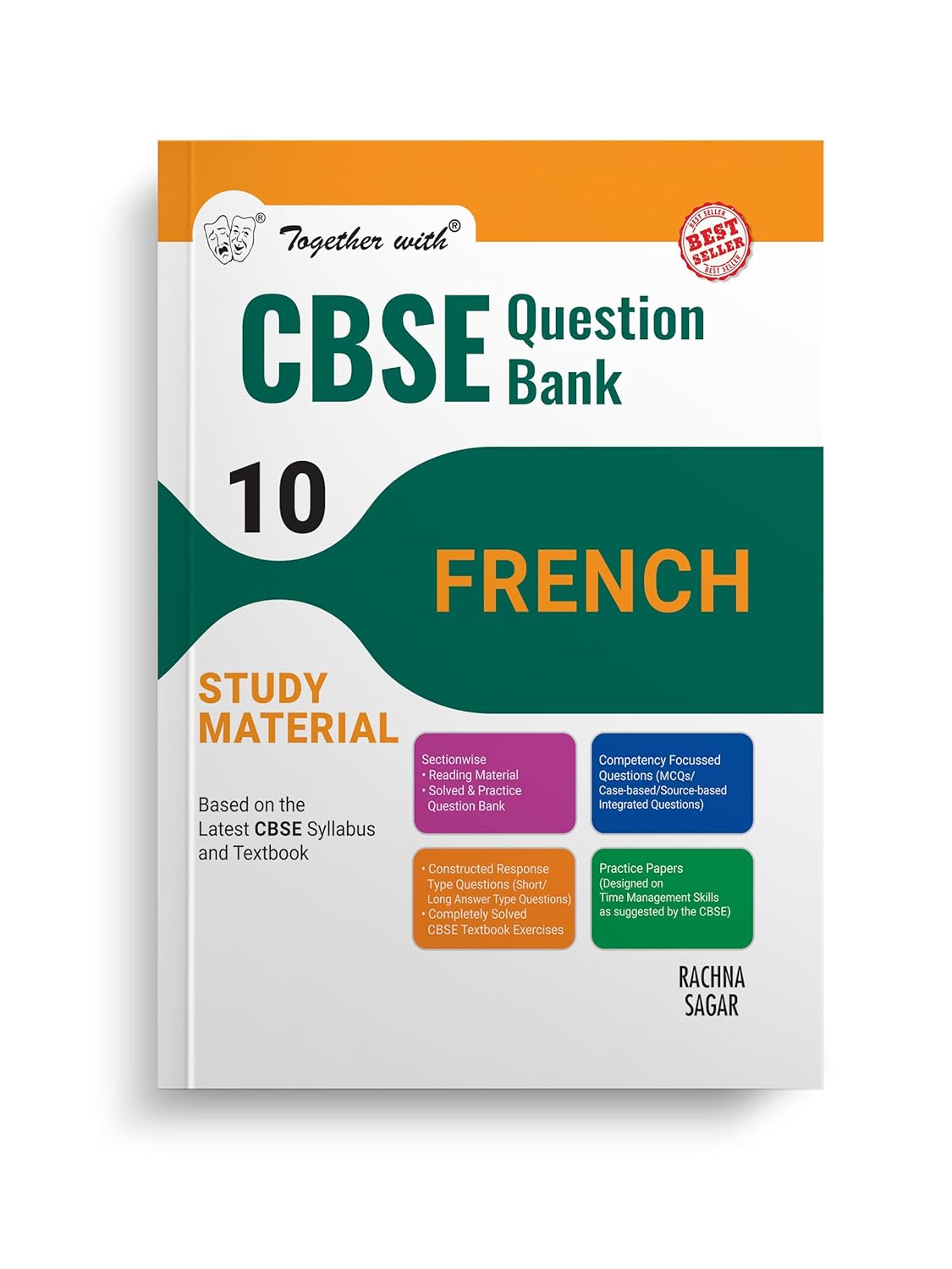 Together With French CBSE Question Bank Class 10 Solved & Practice Papers Exam 2025 (Paperback)