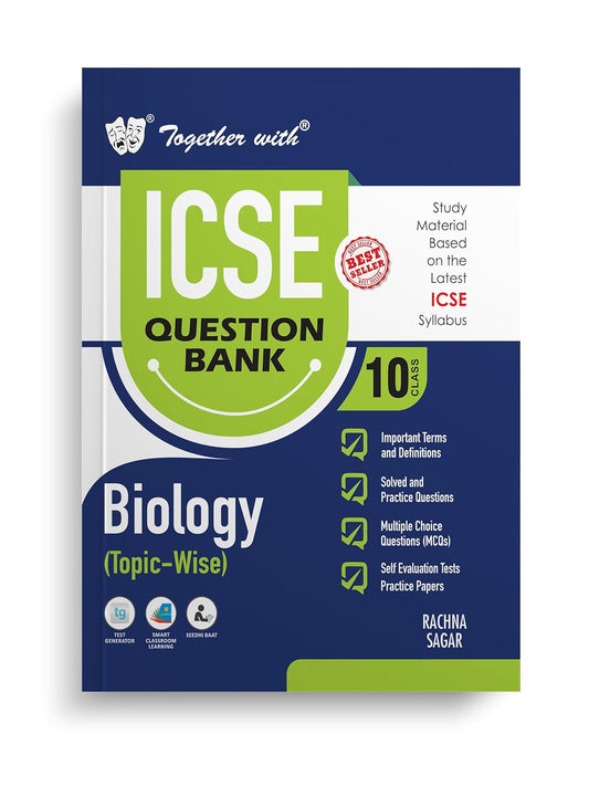 Together With Biology ICSE Question Bank Class 10 Solved & Practice Papers Exam 2025 (Paperback)