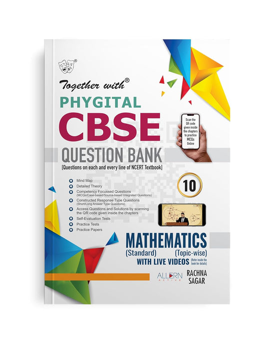 Together with (Phygital Edition) CBSE Question Bank Mathematics Standard For Class 10 - Latest For 2024-25 Session