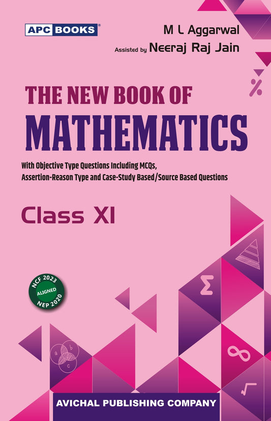 APC - The New Book Of Mathematics For Class 11 by ML Aggarwal - Latest for 2026 Session. Paperback