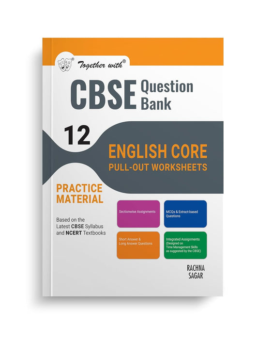 Together With English Core Pull Out Worksheets CBSE Question Bank Class 12 Solved & Practice Papers Exam 2025 (Paperback)