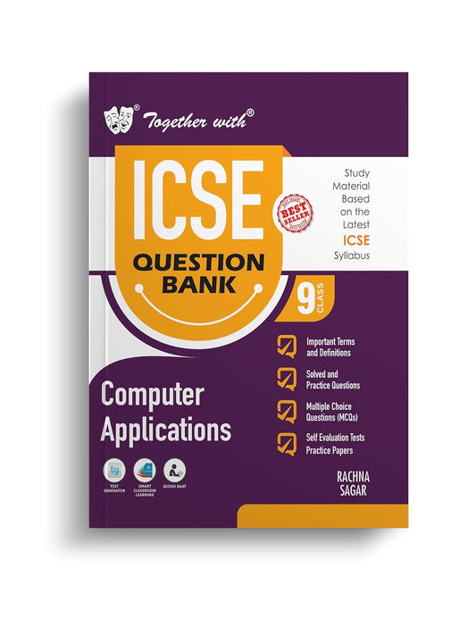 Together With Computer Application ICSE Question Bank Class 9 Solved & Practice Papers Exam 2024-25 (Paperback)