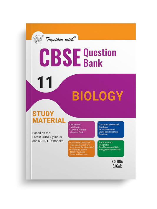 Together With Biology CBSE Question Bank Class 11 Solved & Practice Papers Exam 2025 (Paperback)